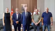Kıbrıs Türk Taşınmaz Mal Değerlendirme Uzmanları Derneği, Cumhurbaşkanı Tatar tarafından kabul edildi.