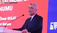 Bakan Bolat açıkladı: Milli gelirimiz 1 trilyon 371 milyar dolara yükseldi