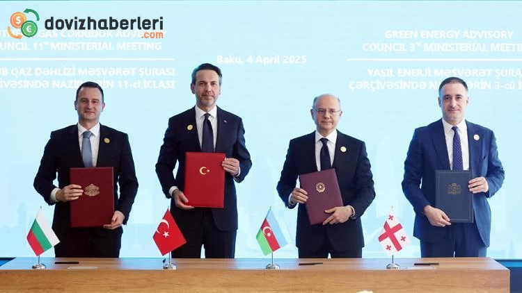 Türkiye, Azerbaycan, Gürcistan ve Bulgaristan imzaları attı