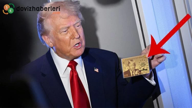 İlk kez gösterdi! Trump altın kartı resmen tanıttı